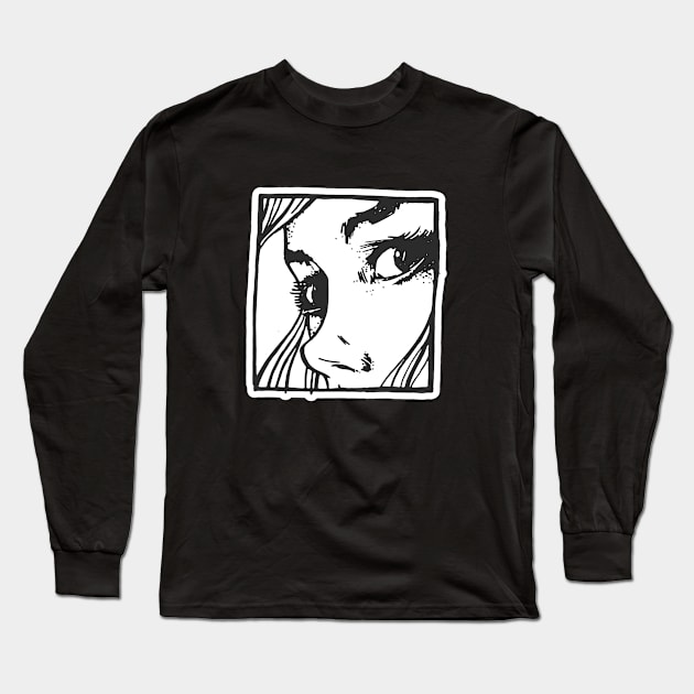 Her Look Long Sleeve T-Shirt by Urban_Vintage